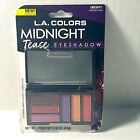 L.A Colors 6 Shade Palette Eyeshadow Midnight Tease Cbes973 .16 Oz