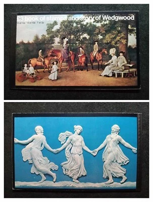 Story of Wedgwood - Stamp Booklet MNH - Image 1 of 4