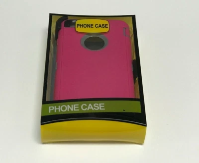 For Apple iPhone 6/6S Case with(Belt Clip Fits Otter BOX) Pink & Gray - Image 1 of 3