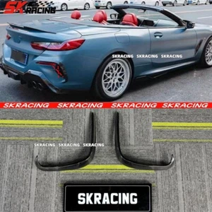 Carbon Rear Fog Air Vent Cover For BMW 8 Series M850i M-Sport G14 G15 G16 20-25 - Picture 1 of 18