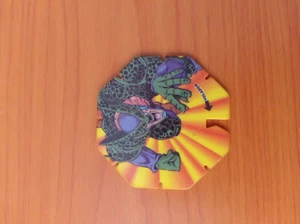 TAZO ⚡ Celula 2ª fase Nº33 ⚡ volador Octogonal Dragon ball 1989 Matutano - Imagen 1 de 2