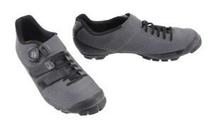 Giro Code Techlace Carbon Road Bike Shoes EU 45 US Men 11 Grey EC70 2 Bolt BOA - Picture 1 of 5