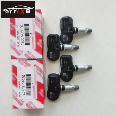 4X 4260706020 TPMS Tire Pressure Monitoring Sensor PMV-C010 For Lexus Toyota New Foto 1 de 4