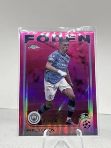 2025 Topps Chrome Phil Foden Rose /250 #47 - Photo 1/10