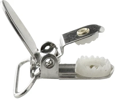 CLIP DE SUSPENSIÓN, APERTURA DE 1", CON PLÁSTICO, 10 Y 25 PIEZAS Foto 1 de 2