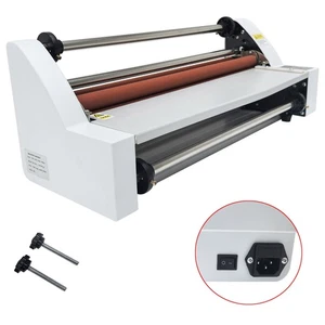 110V 13'' Laminating Machine A3 Hot Cold Roll Laminator,Single/Double-Sided - Picture 1 of 23