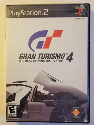 Gran Turismo 4 реальный вождения симулятор Playstation 2 E Sony черный ярлык CIB - Изображение 1 из 4