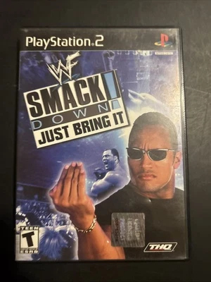 WWE SmackDown Just Bring It (PlayStation 2, 2002) - Complete Clean Tested - Image 1 of 4