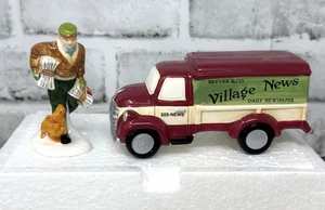 Vintage Dept 56 Snow Village Collection "Village News Delivery" 2er Set #5459-3 - Bild 1 von 10