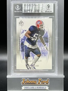 2003 SP Authentic Angelo Crowell Rookie #1706/2200 BGS 9 #106 Buffalo Bills - Bild 1 von 2