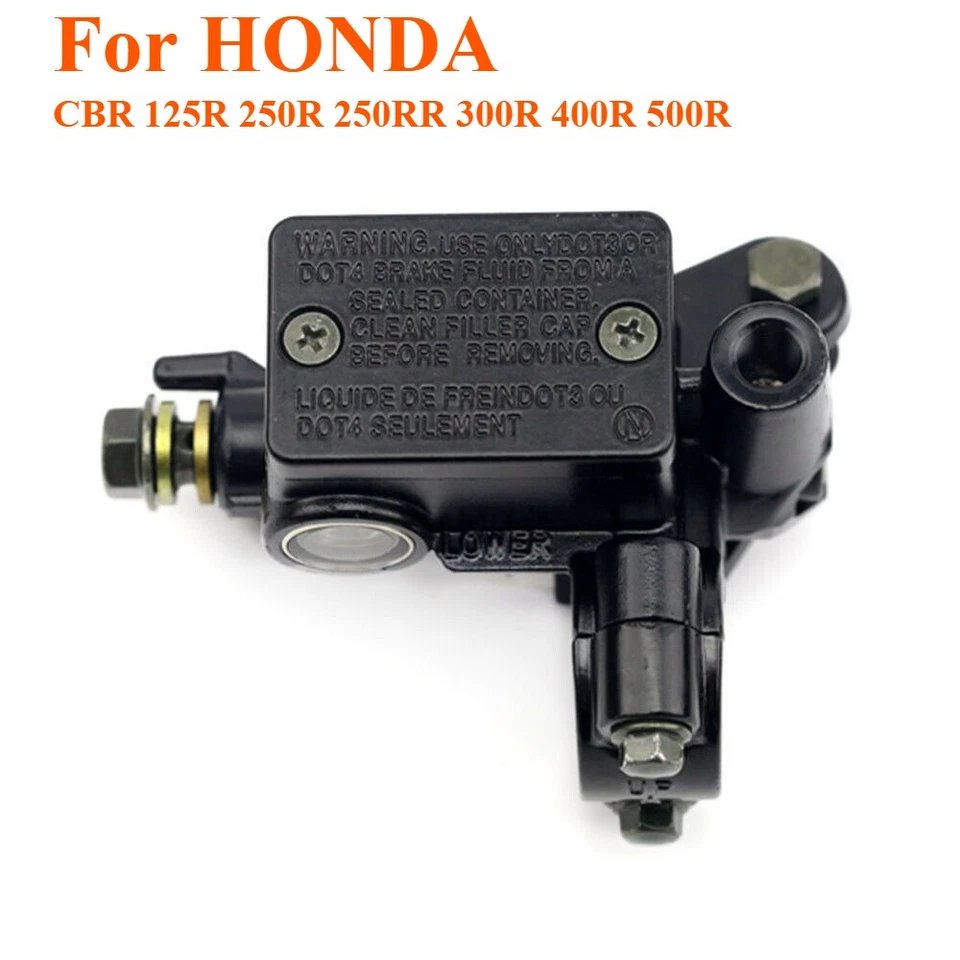 Cilindro maestro de freno delantero de 7/8" para HONDA CBR 125R 250RR 250RR 300R 400R 500R. Foto 1 de 4