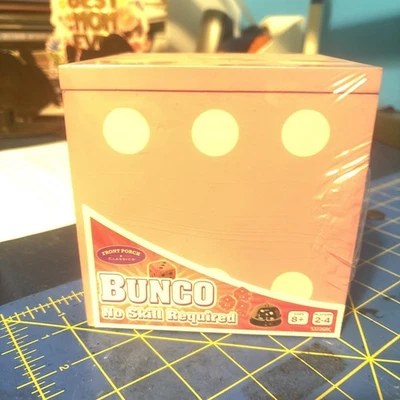 Bunco Dice Game 2010 Front Porch No Skill Required 2-4 Players 8+ Pink Poka Dot - Image 1 of 3