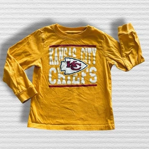 NFL Kansas City Chiefs Long Sleeve Tee 4t - Picture 1 of 3