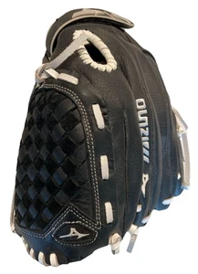 Guanto da baseball Mizuno GPSL 1200 12" in pelle nera e grigia lancio destro - Foto 1 di 9