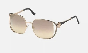 GUESS GU7626/S 33C 58mm Women's Vera Square Gold/Mirrored Sunglasses - Picture 1 of 3