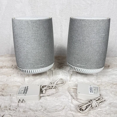 Netgear Orbi Voice RBS40V WiFi Mesh Satellite Speakers (2) w/ Alexa & Harman Kar - Image 1 of 4