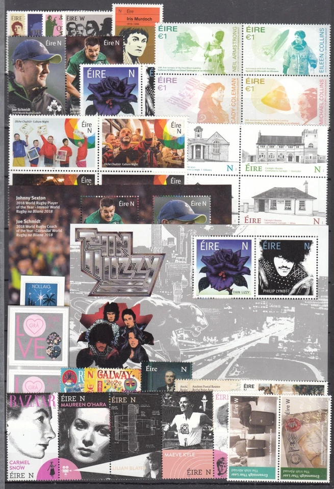 SU26662/ИРЛАНДИЯ – 2019/2021 ЭКСТРАОРДИНАРНАЯ КОЛЛЕКЦИЯ КАК НОВАЯ – ОГРОМНОЕ РЕЗЮМЕ - Изображение 1 из 3