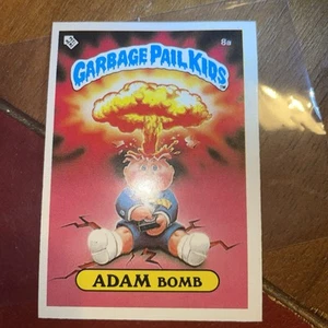 1985 UK / Ireland Garbage Pail Kids: 8a Adam Bomb π€―π₯π€― - Picture 1 of 9