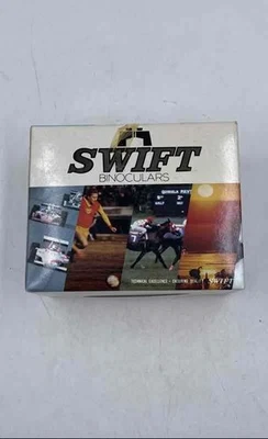 Swift 718 Black 6X30 Waterproof Fully-Coated BAK-4 Prisms Compact Binoculars - Image 1 of 4