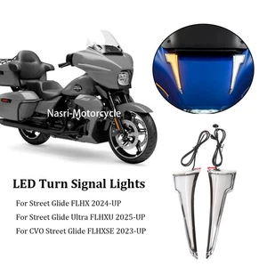 Para Harley StreetGlide Ultra FLHXU 2025 2026 LED Señal de giro Carenado Luz Lámpara - Imagen 1 de 7
