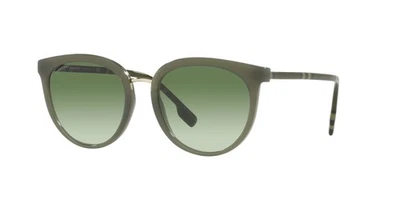 BURBERRY BE4316 40098E Willow Green Gradient Green 54 mm Women's Sunglasses - Image 1 of 4