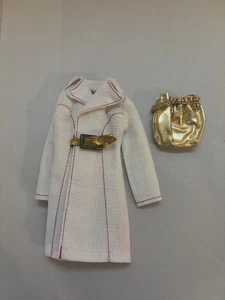 Cartera Abrigo Mattel Barbie Best Buy White N With It #3352 Vintage 1972 - Imagen 1 de 6