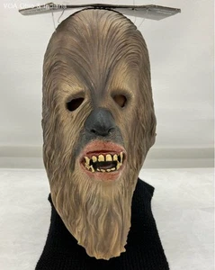 NWT Vintage Lucasfilm Chewbacca Latex Adult Rubber Halloween Mask - Picture 1 of 9