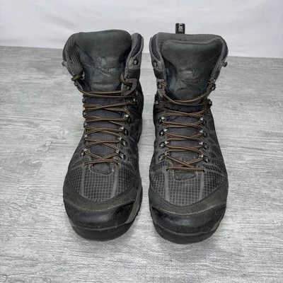 Vasque Saga GTX Gore-Tex Mens 11.5 M Jet Black/Magnet Vibram Hiking Boots 7138M - Image 1 of 4