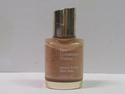 Revlon New Complexion Makeup Normal to Oily Warm Beige 1.20 oz Brand New - Image 1 of 2