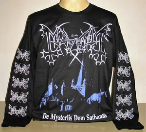 Camiseta Mayhem De Mysteriis Dom Sathanas Mangas Largas Talla S M L XL 2XL 3XL Negra - Imagen 1 de 2