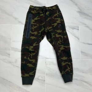 Nike Boy's Sportswear Tech Fleece 'Camo' FN9120-010 Camo Sweatpants Multi-Size - Picture 1 of 13