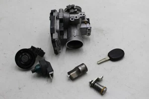 2015 PIAGGIO BV 250 IE BV250IE LOCK SET WITH THROTTLE BODY ECU KEY IGNITION SEAT - Picture 1 of 12