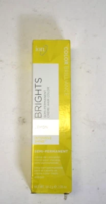 Cor de cabelo creme semi permanente Ion Color Brilliance Brights 2,05 oz limão - Imagem 1 de 4