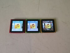 Lot of 3 Apple iPod Nano 6th Generation 8Gb 16Gb A1366 Tested - Used Condition