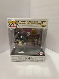 FUNKO POP DELUXE HARRY POTTER W/ EEYLOPS OWL EMPORIUM 140 SPECIAL EDITION - Picture 1 of 1