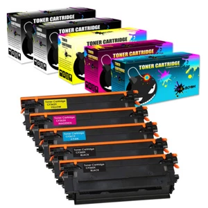 5 Toner replace for HP CF360X 508X Color LaserJet Enterprise M553X M552dn - Picture 1 of 1