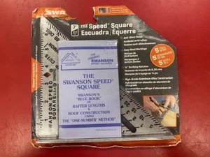 SWANSON SPEED SQUARE 7" HECHO EN EE. UU. - Imagen 1 de 5