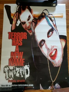 *RARE* *VINTAGE* INSANE CLOWN POSSE & TWIZTID DOUBLE SIDED PROMO POSTER 2000 18” - Picture 1 of 12