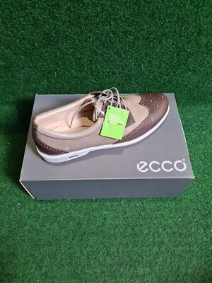 ECCO Womens Classic Golf Hybrids  Golfschuh Damen (Stone, Oyester, Melon, EU 40) - Bild 1 von 4