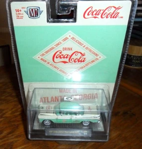 M2 Machines 1957 Dodge Custom Royal Lancer D500 Coca Cola A29 1/64 DIECAST TOY - Picture 1 of 3