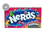 903151 6 X 141G Theatre Boxes Rainbow Nerds Tiny Tangy Crunchy Candy