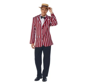 Good Time Sam / Charlie Men's Roaring 20s 1920s Gent Gatsby Costume One Size - Picture 1 of 4