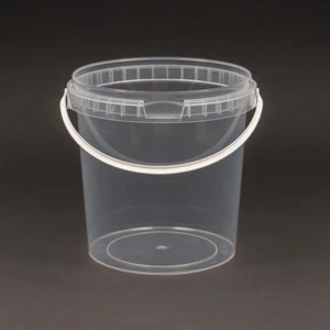 Cubos Tubes Contenedores Cubo Tapa Manipulación Plástico Manija 1L 3L 5L 10L 20L 25L 30L - Imagen 1 de 17