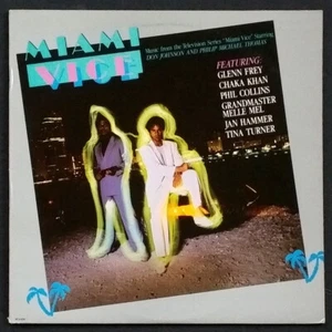 MIAMI VICE Music From The Television Series 1985 LP 1st Press Excellent - Picture 1 of 3