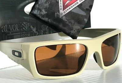 NEW Oakley DET CORD Desert Tan Galaxy POLARIZED Galaxy Bronze Sunglass 9253 - Image 1 of 4