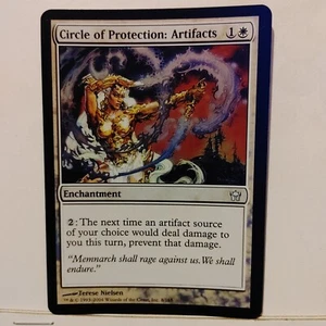 MTG -- FIFTH DAWN --- CIRCLE PF PROTECTION: ARTIFACTS (FOIL) --- NM - Picture 1 of 1