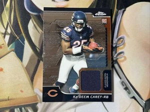 2014 TOPPS CHROME FOOTBALL. KA'DEEM CAREY ROOKIE/JERSEY RELIC #RRKC - Picture 1 of 6