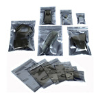 Anti Static Zip Shielding Electronics Packaging Zipper Bag Resealable 