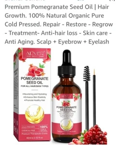 Premium Pomegranate Seed Oil Hairgrowth - Picture 1 of 7