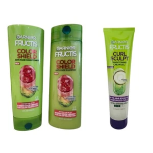 Garnier Fructis Color Shield Anti-Fade Shampoo & Conditioner + Cream Gel - Picture 1 of 1